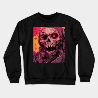 Post Apocalyptic Cyborg Pirate Crewneck Sweatshirt